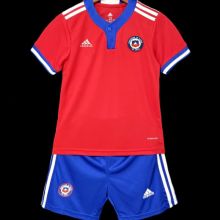 2021/22 Chile Home Red Kids Soccer Jersey
