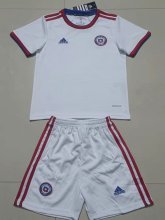 2021/22 Chile Away White Kids Soccer Jersey