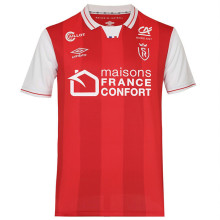 2021/22 Stade de Reims Home Red Fans Soccer Jersey