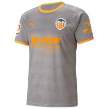 2021/22 Valencia Fourth Gray Fans Soccer Jersey
