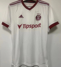 2021/22 Sparta Prague Away White Fans Soccer Jersey