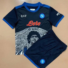 2021/22 Napoli Maradona Special Edition Kids Soccer Jersey