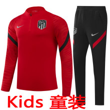 2022 ATM Red Half Pull Kids Sweater Tracksuit