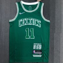 2022 Celtics IRVING #11 Green City Edition 75 Years NBA Jerseys 75周年