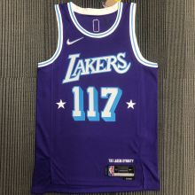 2022 Lakers MASTER CHIEF #117 X-BOX City Edition 75 Years NBA Jersey75周年
