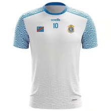 2022 Congo DR Away White Fans Soccer Jersey 民主刚果