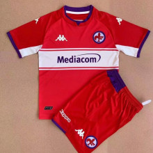 2021/22 Fiorentina Fourth Red Kids Soccer Jersey
