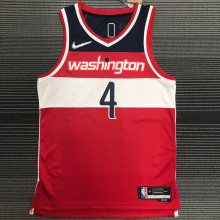 2022 Wizards Westbrook #4 Red 75 Years NBA Jerseys 75周年