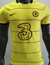 2021/22 CFC Away Yellow Player Version Soccer Jersey