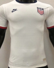 2021/22 Us Home White Player Soccer Jersey