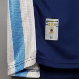 1998 Argentina Away Retro Soccer Jersey