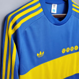 1981 Boca Juniors Home Long Sleeve Retro Soccer Jersey (长袖)