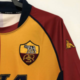 2001-2002 Roma Home Retro Soccer Jersey