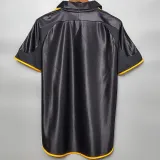 2000-2001 RMA Away Black Retro Soccer Jersey