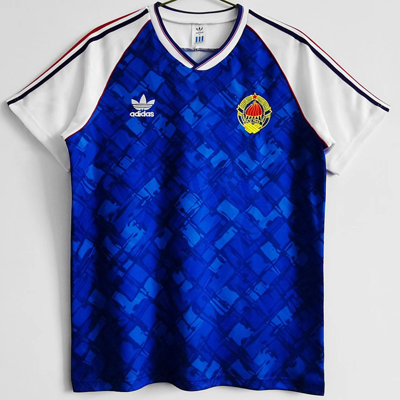 US$ 19.00 - 1992 Yugoslavia Home Retro Soccer Jersey - m.spkits.com
