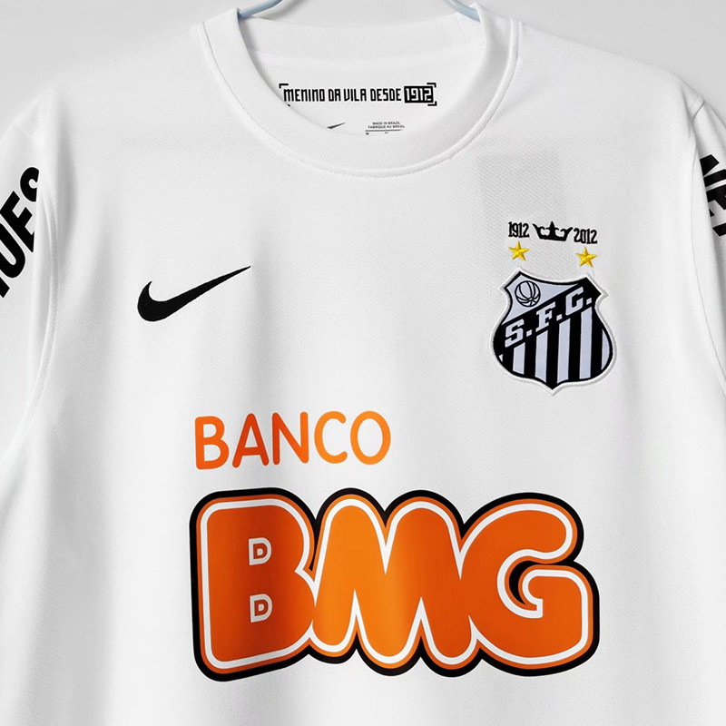 US$ 19.00 - 2012-2013 Santos FC Home Retro Soccer Jersey - m.sptkit.com