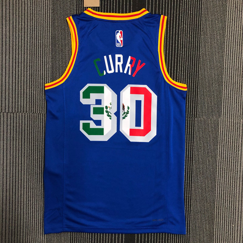 75th Anniversary Golden State Warriors Curry #30 Mexico Edition