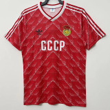 1988-1989 Soviet Union Home Retro Soccer Jersey