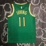 2020 CELTICS IRVING #11 City Edition Green Top Quality Hot Pressing NBA Jersey