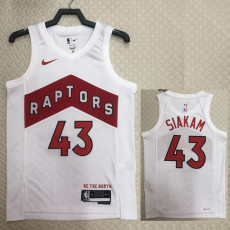 22-23 Raptors SIAKAM #43 White Top Quality Hot Pressing NBA Jersey