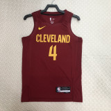 22-23 Cleveland Cavaliers MOBLEY #4 Red Top Quality Hot Pressing NBA Jersey