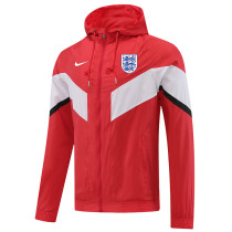 22-23 England Red Windbreaker