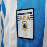 1998 Argentina Home Retro Soccer Jersey