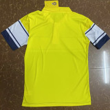 2023 AL-Nassr Yellow Royal blue Polo Short Sleeve