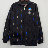 22-23 Man Utd Black Double Sided Windbreaker (双面风衣)