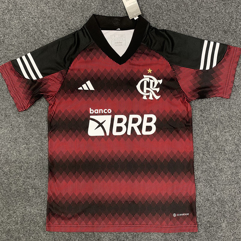 US$ 14.50 - 23-24 Flamengo Special Edition Red Fans Soccer Jersey -  m.sptkit.com