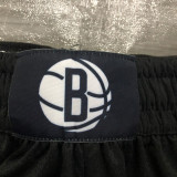 2019-20 NETS Black City Edition Top Quality NBA Pants(彩边)