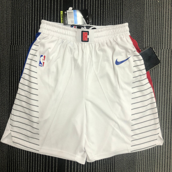 Clippers White Edition Top Quality NBA Pants