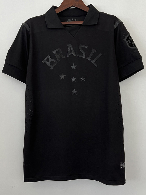 US$ 19.00 - 2013-2014 Brazil Black Retro Training shirts - m.sptkit.com
