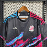 2023 Argentina Black Pink Special Edition Fans Soccer Jersey