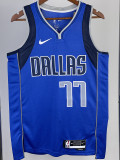 22-23 Dallas Mavericks DONCIC #77 Blue Home Top Quality Hot Pressing NBA Jersey
