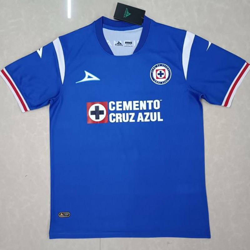 US$ 14.50 - 23-24 Cruz Azul Home Fans Soccer Jersey - m.sptkit.com