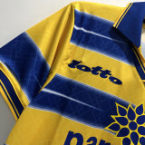 1998-1999 Parma Home Retro Soccer Jersey