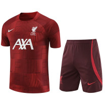 23-24 LIV Red Training Short Suit