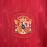 1988-1991 Spain Home Retro Soccer Jersey