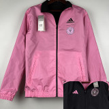 23-24 Inter Miami Pink & Black Double Sided Windbreaker (双面风衣)