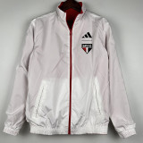 23-24 Sao Paulo Red & White Double Sided Windbreaker (双面风衣)