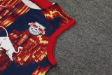 23-24 RB Leipzig Red Blue Tank top and shorts suit