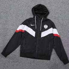 23-24 PSG Black Windbreaker