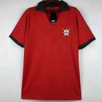 1972 Portugal Home Retro Soccer Jersey