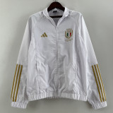 23-24 Italy White Windbreaker (金边)