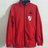 23-24 River Plate Black & Red Double Sided Windbreaker (双面风衣)