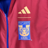 2023 Tigres UANL Blue & Red Double Sided Windbreaker (双面风衣)