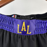 23-24 LAKERS Black City Edition Top Quality NBA Pants