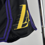 23-24 LAKERS Black City Edition Top Quality NBA Pants