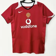 2005-2006 Man Utd Home Retro Soccer Jersey